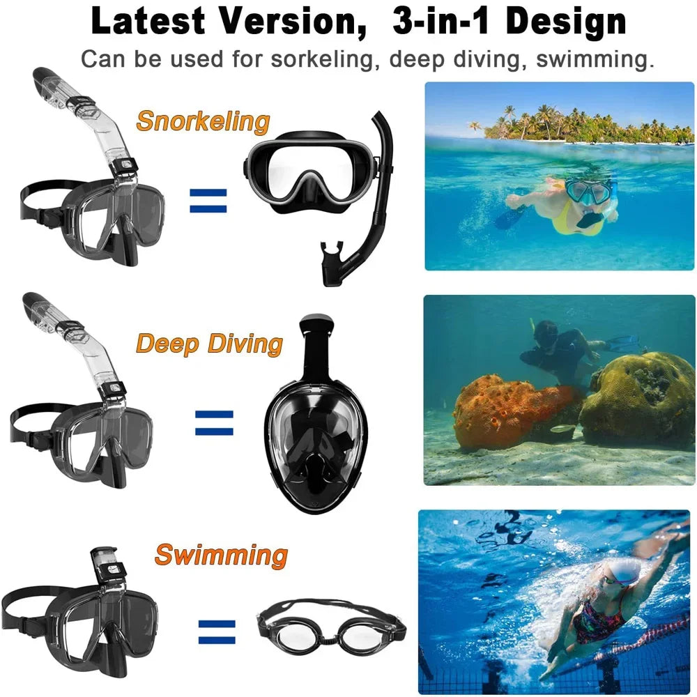AquaBreath Snorkeling Mask™️