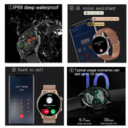 2025 AMOLED Smartwatch with GPS & Bluetooth