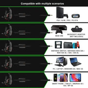 Wired Gaming Headset with Mic – 3.5mm for PS4/PC