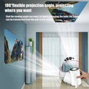 DITONG HY300 Plus 4K HD WiFi Mini Projector