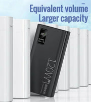 30000mAh 120W PD3.0 Power Bank with Display