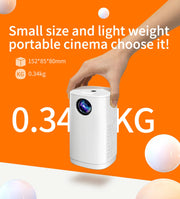 Mini Smart WiFi 4K Portable Projector