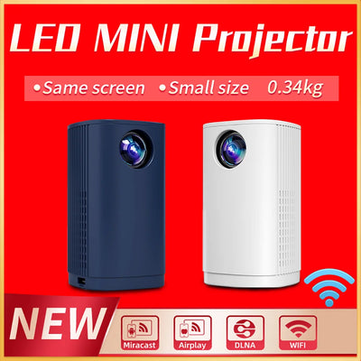 Mini Smart WiFi 4K Portable Projector