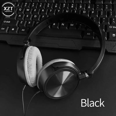 Wired Over-Ear Headphones – HiFi Stereo Bass