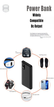 50000mAh Fast Charging Power Bank 7.4V/3A