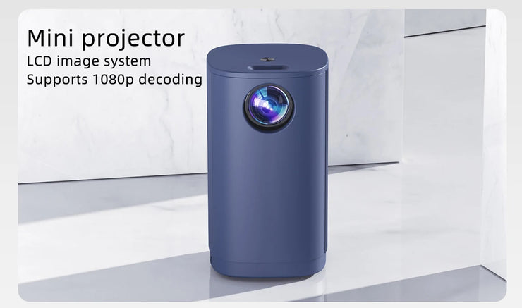 Mini Smart WiFi 4K Portable Projector