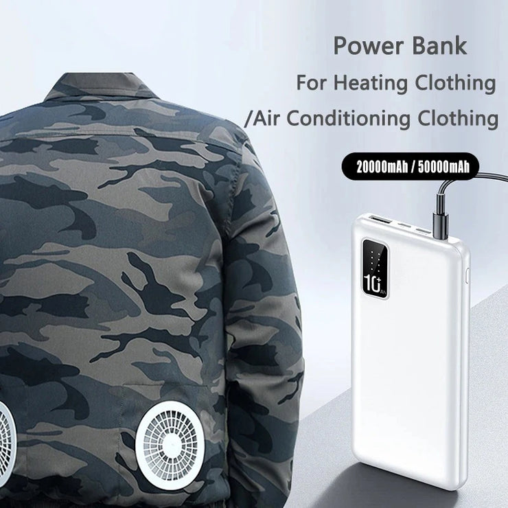 50000mAh Fast Charging Power Bank 7.4V/3A