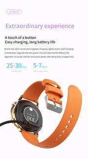 2025 AMOLED Smartwatch with GPS & Bluetooth