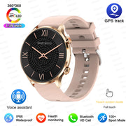2025 AMOLED Smartwatch with GPS & Bluetooth