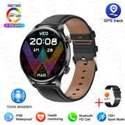 2025 AMOLED Smartwatch with GPS & Bluetooth