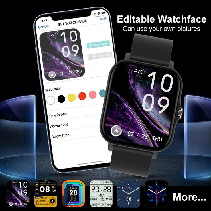 2025 AMOLED Smartwatch 2.01” with BT Call