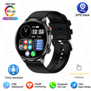 2025 AMOLED Smartwatch with GPS & Bluetooth