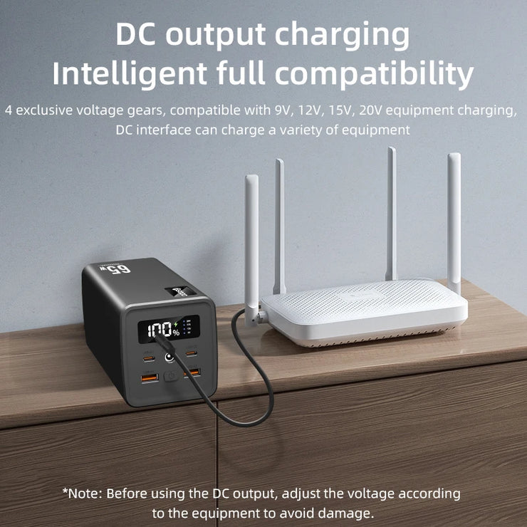 PSOOO 100000mAh 65W Fast Charging Power Bank
