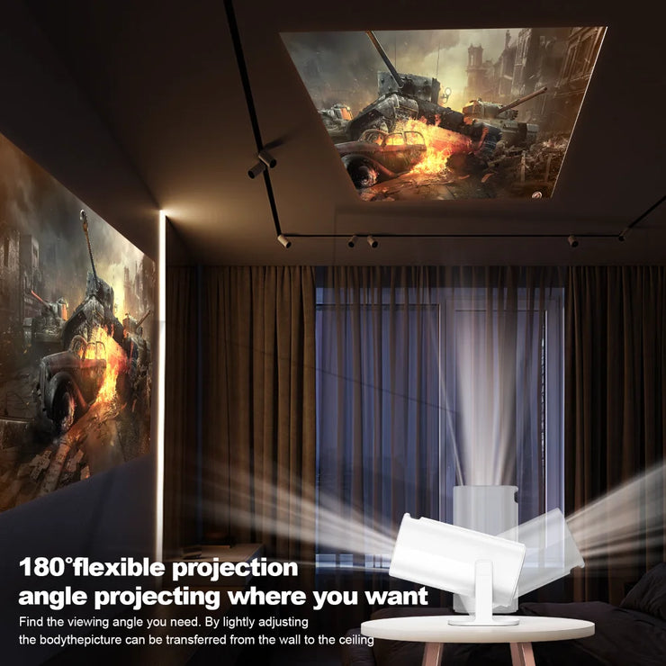 P30 Mini Smart Projector 720P 4K Android 11