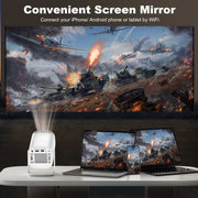 P30 Mini Smart Projector 720P 4K Android 11