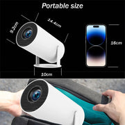 DITONG HY300 Plus 4K HD WiFi Mini Projector