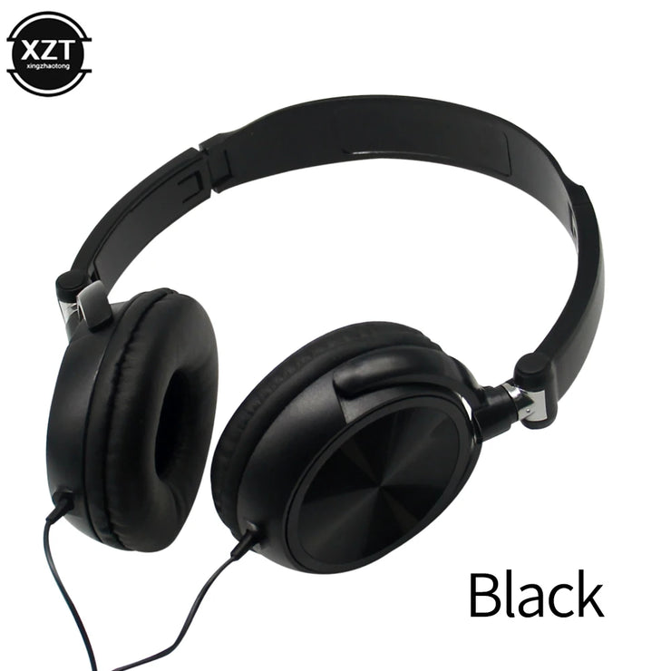 Wired Over-Ear Headphones – HiFi Stereo Bass