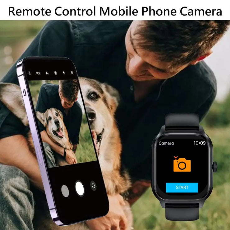 Waterproof Smartwatch with Fitness Tracker