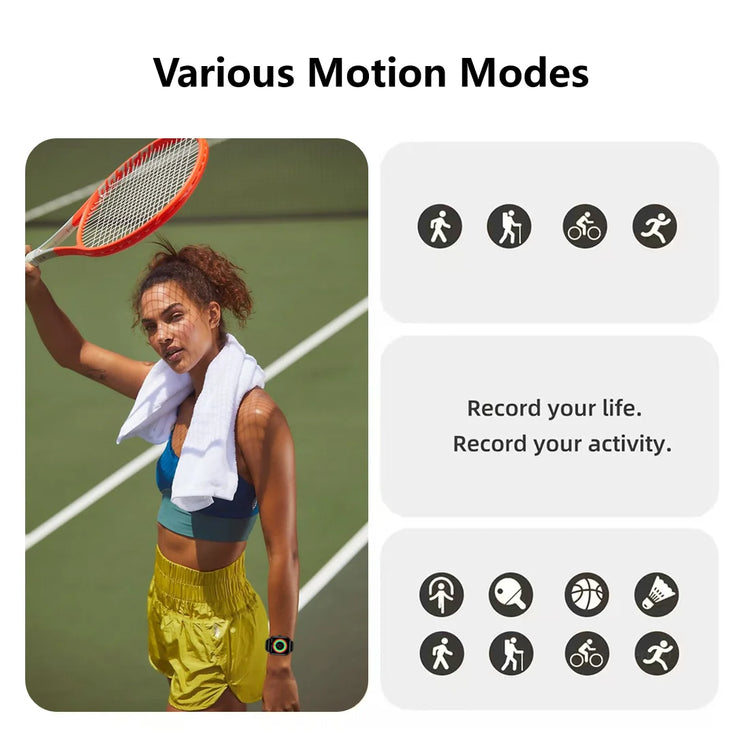Waterproof Smartwatch with Fitness Tracker