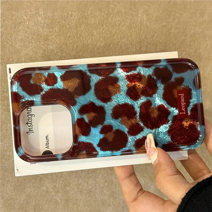 iPhone 7–16 Pro Max Leopard Print Soft Case