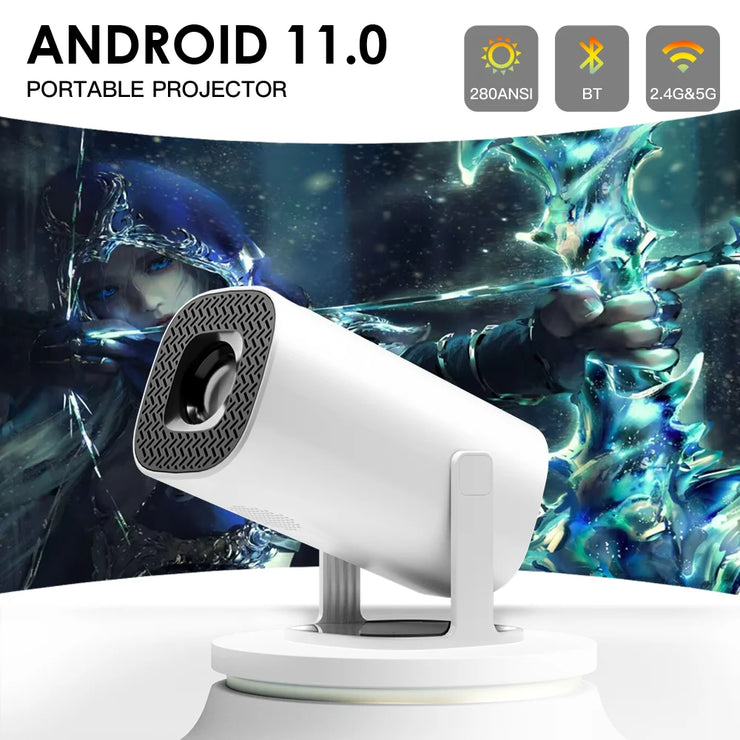 P30 Mini Smart Projector 720P 4K Android 11