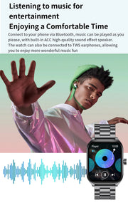 2.01'' AMOLED Smart Watch | Waterproof & Calls