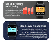 2.01'' AMOLED Smart Watch | Waterproof & Calls
