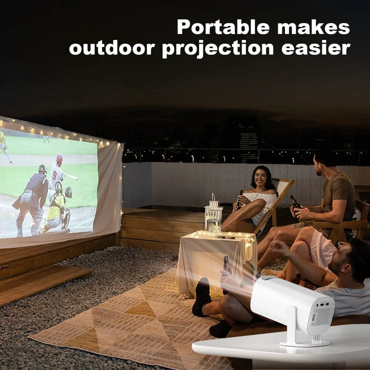 P30 Mini Smart Projector 720P 4K Android 11