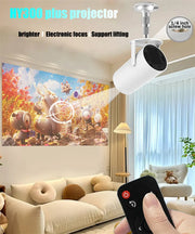 DITONG HY300 Plus 4K HD WiFi Mini Projector