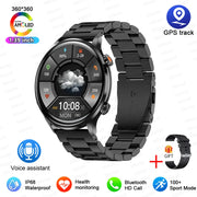 2025 AMOLED Smartwatch with GPS & Bluetooth