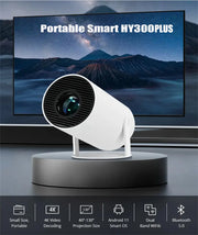 DITONG HY300 Plus 4K HD WiFi Mini Projector
