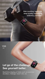 Smartwatch with Fitness & Sleep Monitor
