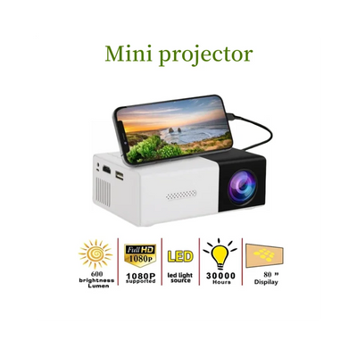 YG300 Mini Proyector LED Portátil Multimedia
