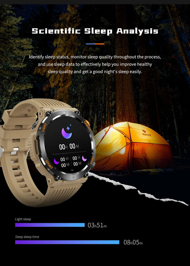 Men’s Smartwatch with HD Screen & Bluetooth Call