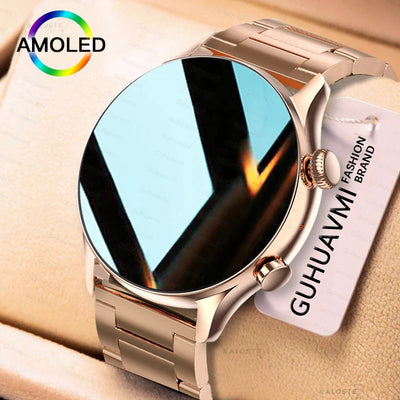 2025 AMOLED Smartwatch with GPS & Bluetooth