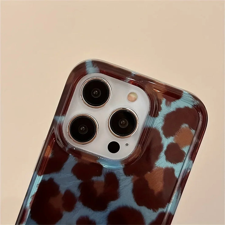 iPhone 7–16 Pro Max Leopard Print Soft Case