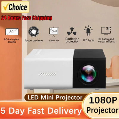 2025 YG300 Mini Portable Home Projector