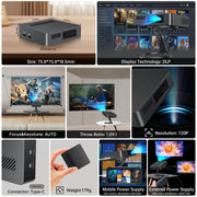8849 MARS Mini Portable DLP Projector