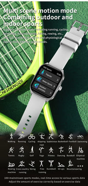 2.01'' AMOLED Smart Watch | Waterproof & Calls