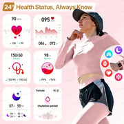 2025 AMOLED Smartwatch with GPS & Bluetooth