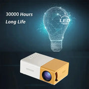 YG300 Mini Proyector LED Portátil Multimedia