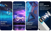 YG300 Mini Proyector LED Portátil Multimedia