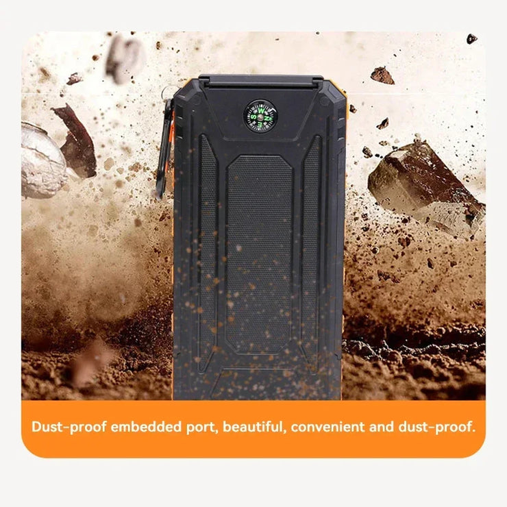 200000mAh Solar Power Bank Fast Charger