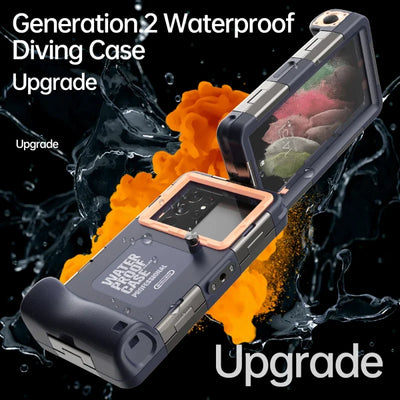 iPhone 12–15 Pro Max Waterproof Diving Case