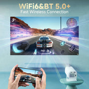 P30PRO Mini 4K Smart Projector Android 14