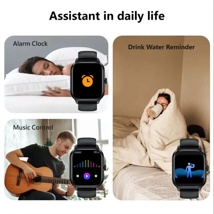 Waterproof Smartwatch with Fitness Tracker