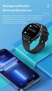 2025 AMOLED Smartwatch with GPS & Bluetooth