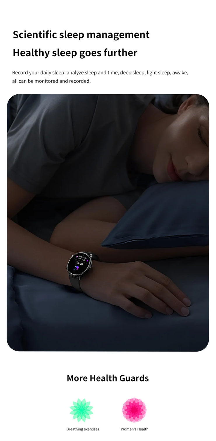 2025 AMOLED Smartwatch with GPS & Bluetooth