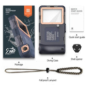 iPhone 12–15 Pro Max Waterproof Diving Case
