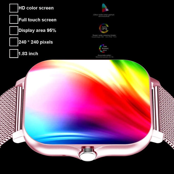 2025 AMOLED Smartwatch 2.01” with BT Call